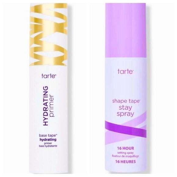 Tarte Hydrating Primer & Shape Tape Stay Setting Spray Full Size - Picture 1 of 13
